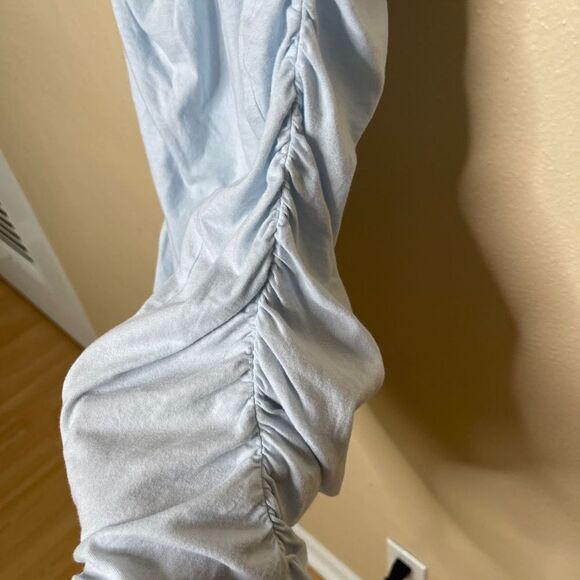 N:PHILANTHROPY Dress Womens Large Blue Bix Mini Fitted Sleevless NWT - Picture 6 of 12